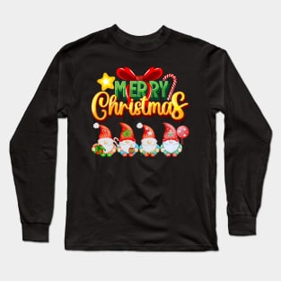 Merry Christmas - Gnome Family Christmas Long Sleeve T-Shirt